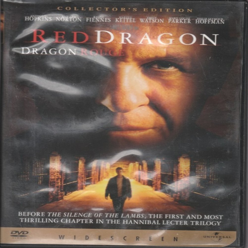 Red Dragon - 2002 Horror/Crime Movie Starring Anthony Hopkins - Widescreen DVD